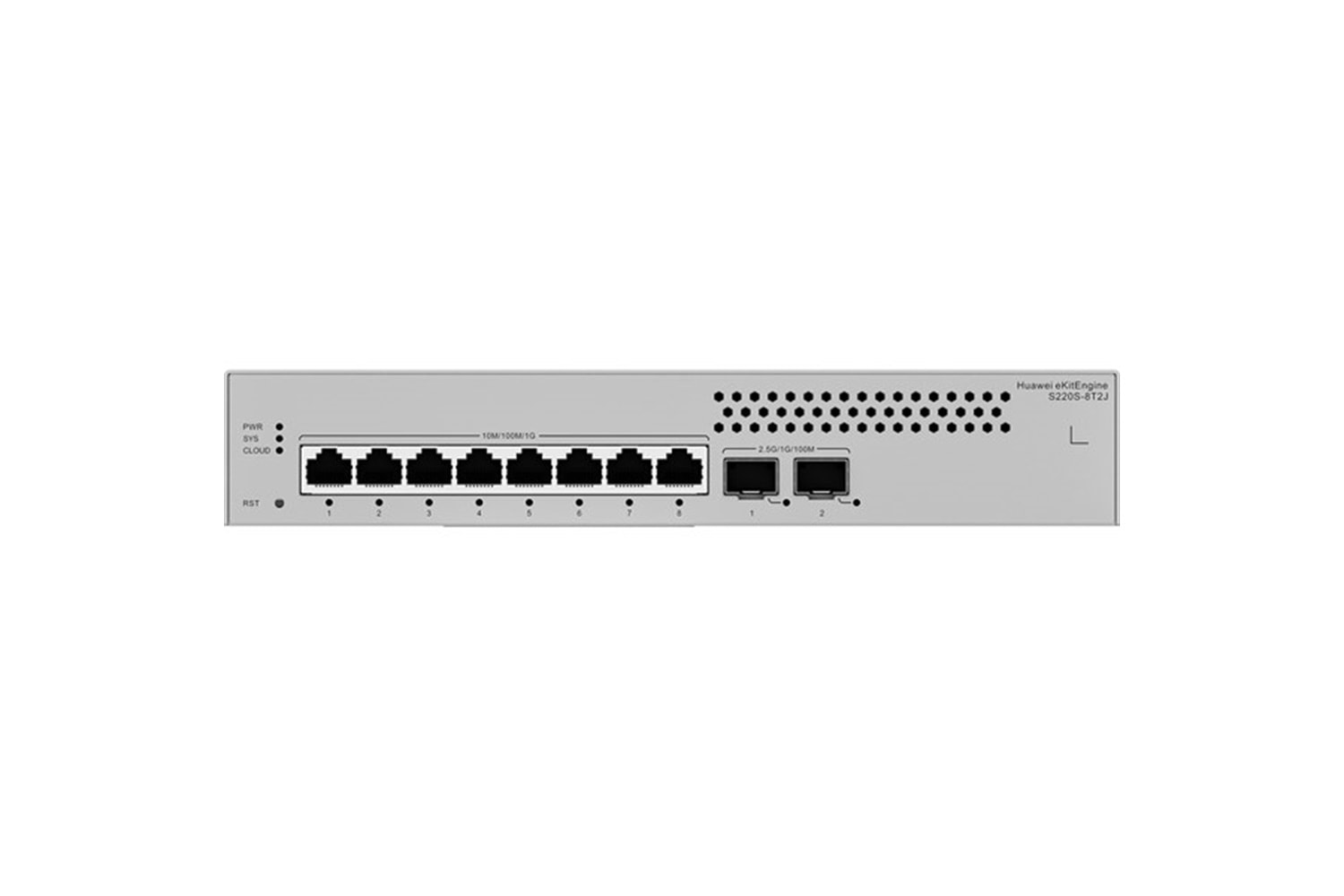 HUAWEI 8port eKIT S220S-8T2J GIGABIT 2xSFP Yönetilebilir Switch RackMount Layer2