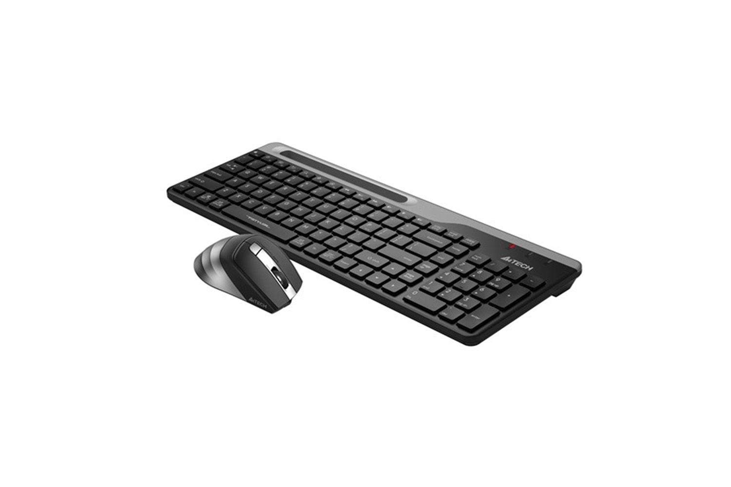 A4 TECH FB2535C Bluetooth Kablosuz Q Trk Optic Mouse Siyah/Gri Multimedya Klavye - Mouse Set