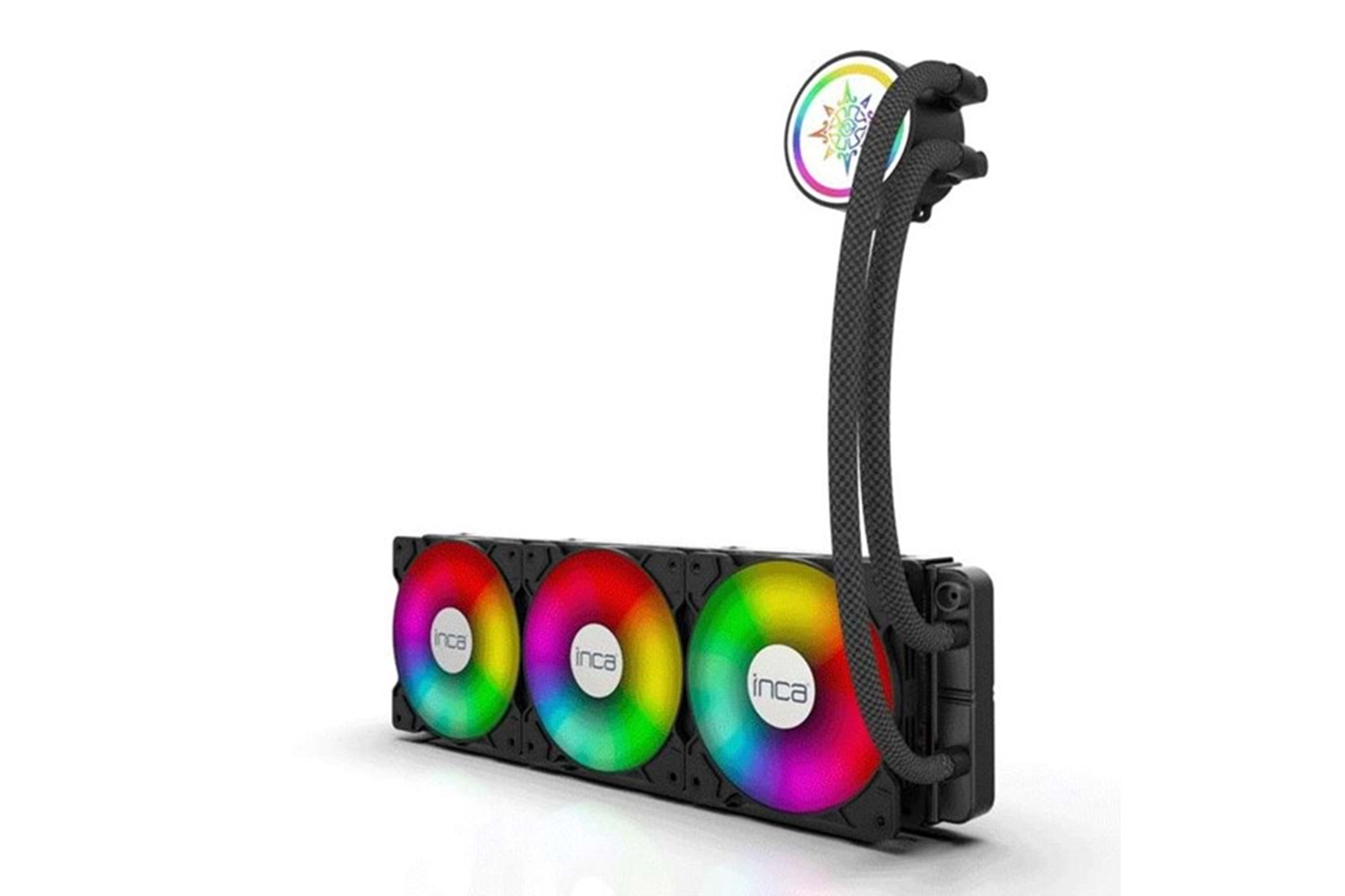 INCA 360mm ISS-03XN ARGB Sıvı Soğutmalı AM5-1700p İşlemci Fanı