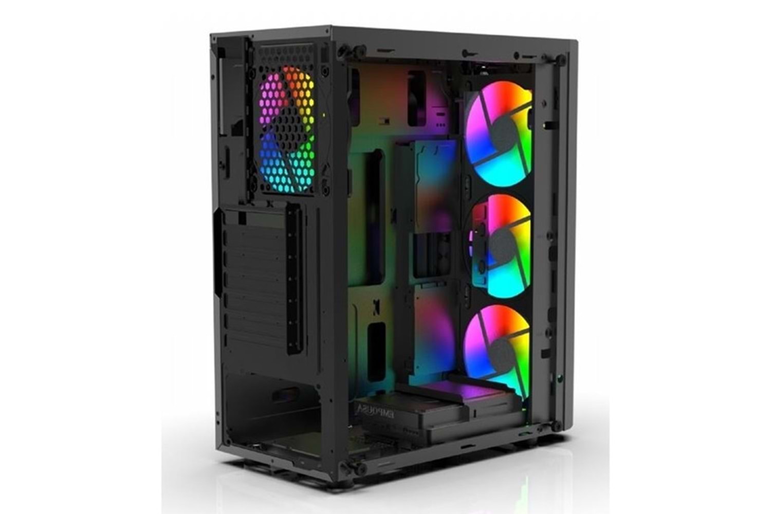 INCA EMG-15XB Gaming Mid-Tower PC Kasası ARGB Kontrolcü