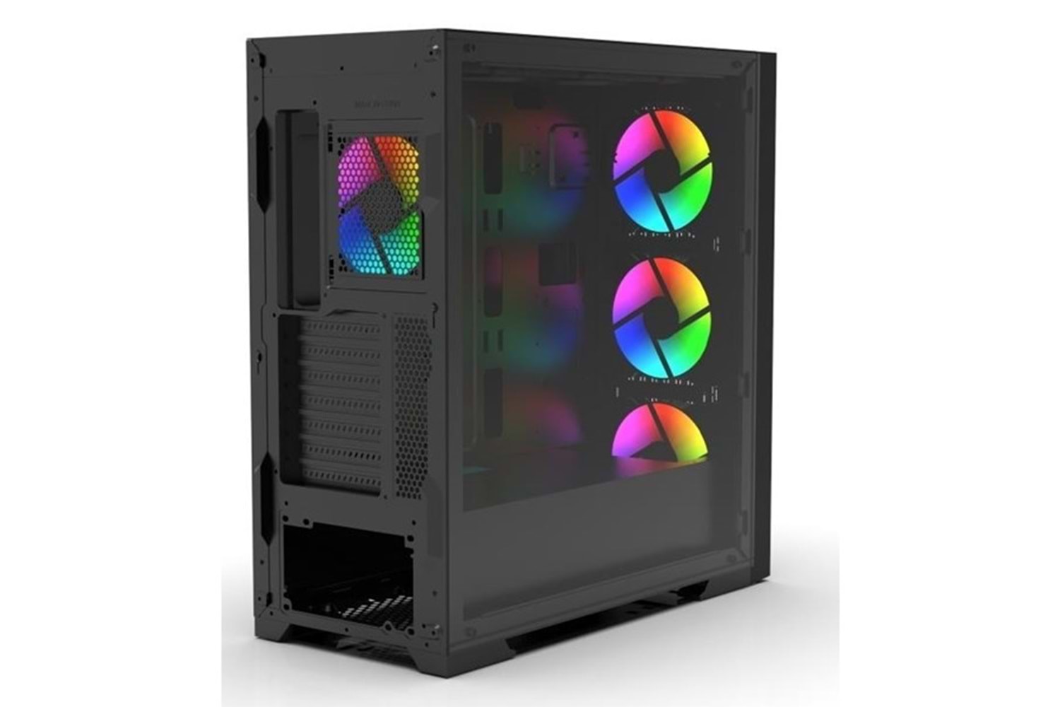 INCA EMG-17XB Gaming Mid-Tower PC Kasası ARGB Kontrolcü