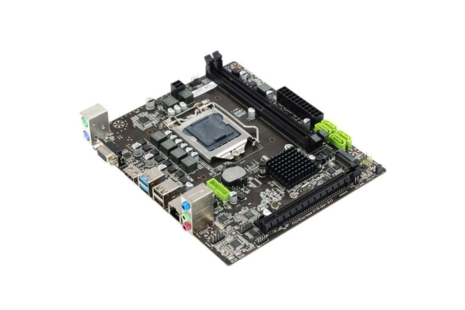 SecLife H310CDA1 B250 (6.7.8.9. nesil desteği) DDR4 HDMI PCIe 16X v2.0 1151p mATX
