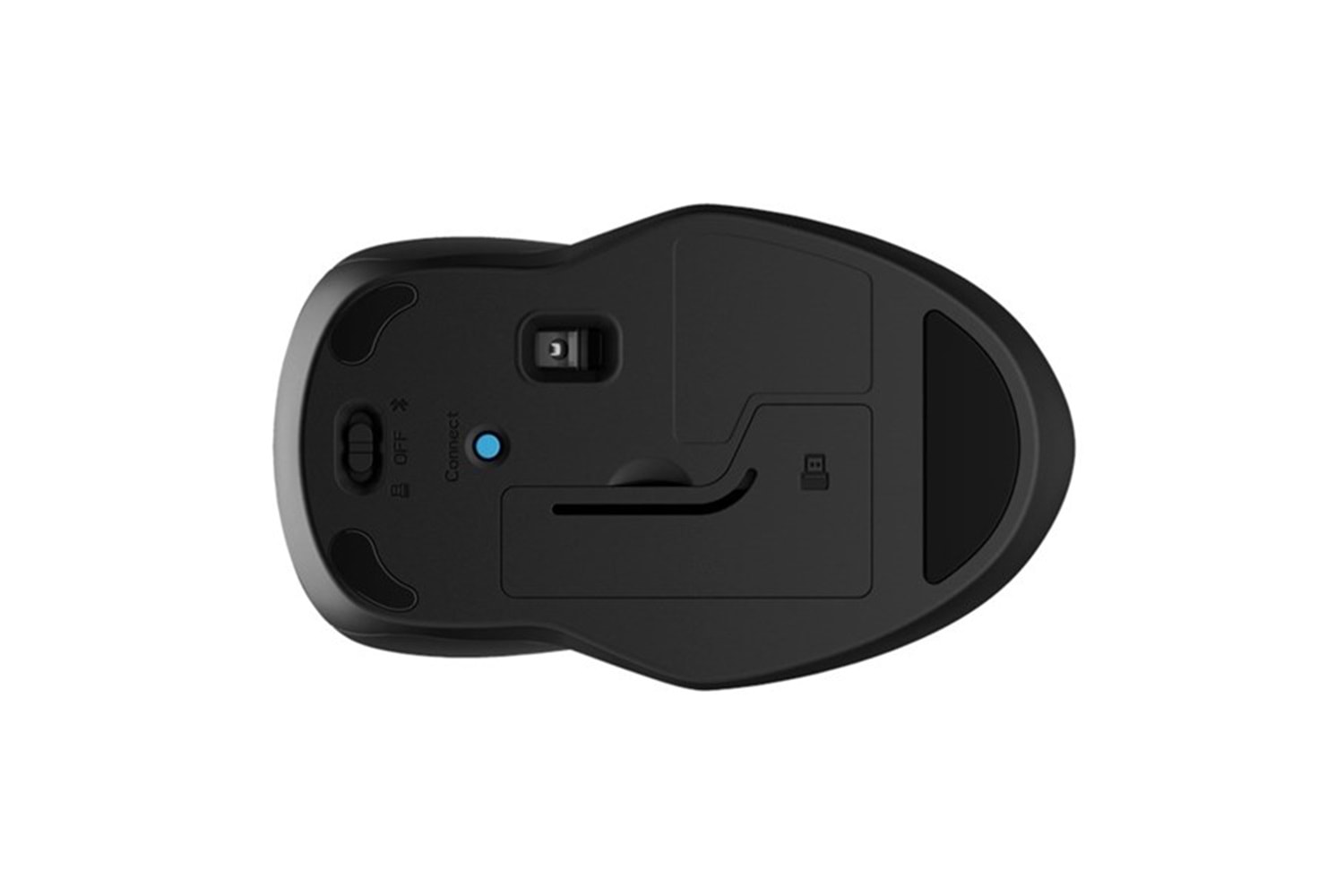 HP 8R3U1AA Kablosuz + Bluetooth Siyah Mouse 255 Dual