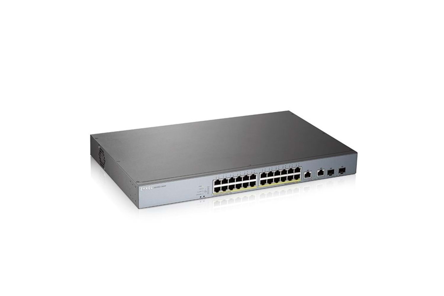 ZyXEL 24port 375w FULL PoE GS1350-26HP GIGABIT 2X SFP Yönetilebilir Switch