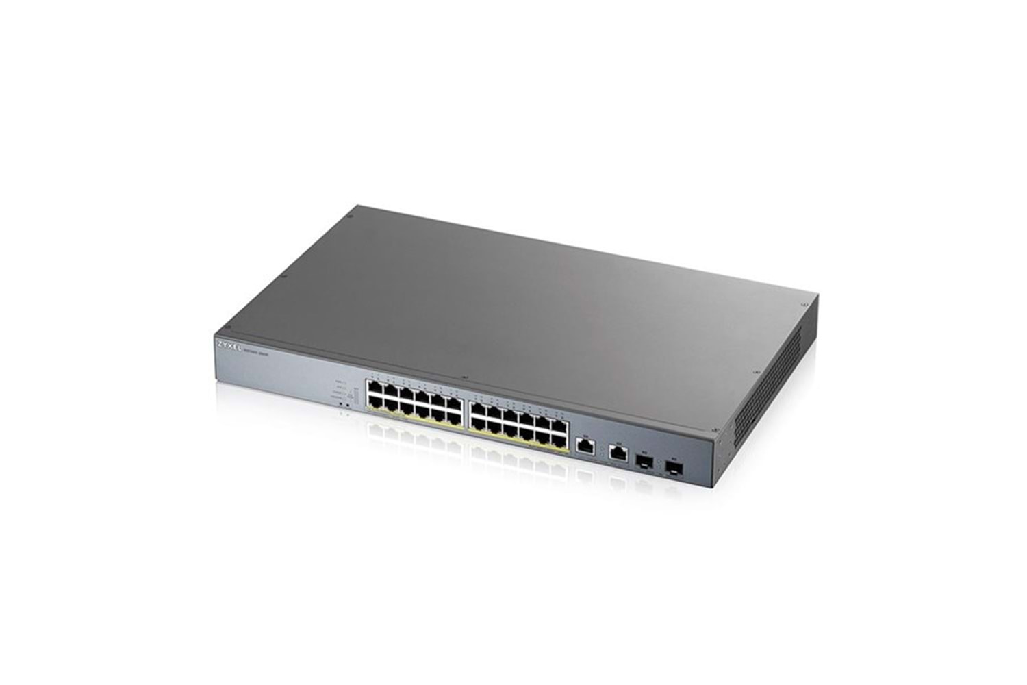 ZyXEL 24port 375w FULL PoE GS1350-26HP GIGABIT 2X SFP Yönetilebilir Switch