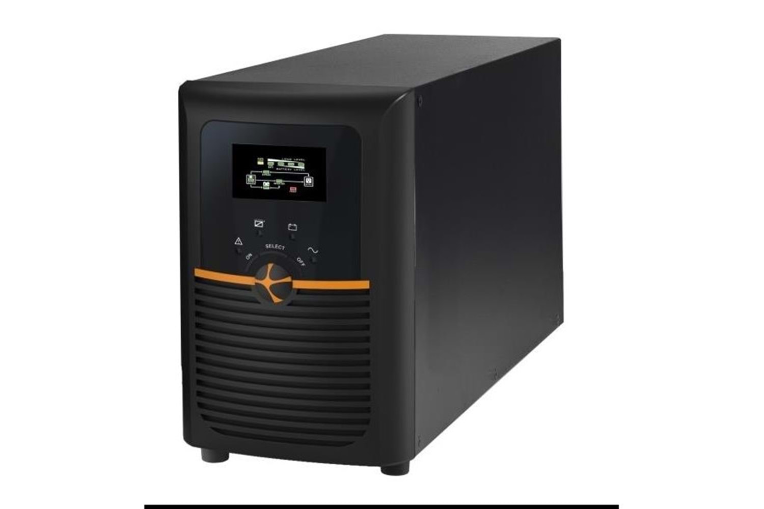TUNÇMATİK 1KVA NEWTECH ECO X9 TSK10223 ONLINE 1/1F LED EKRAN UPS (2x12v 7AH)