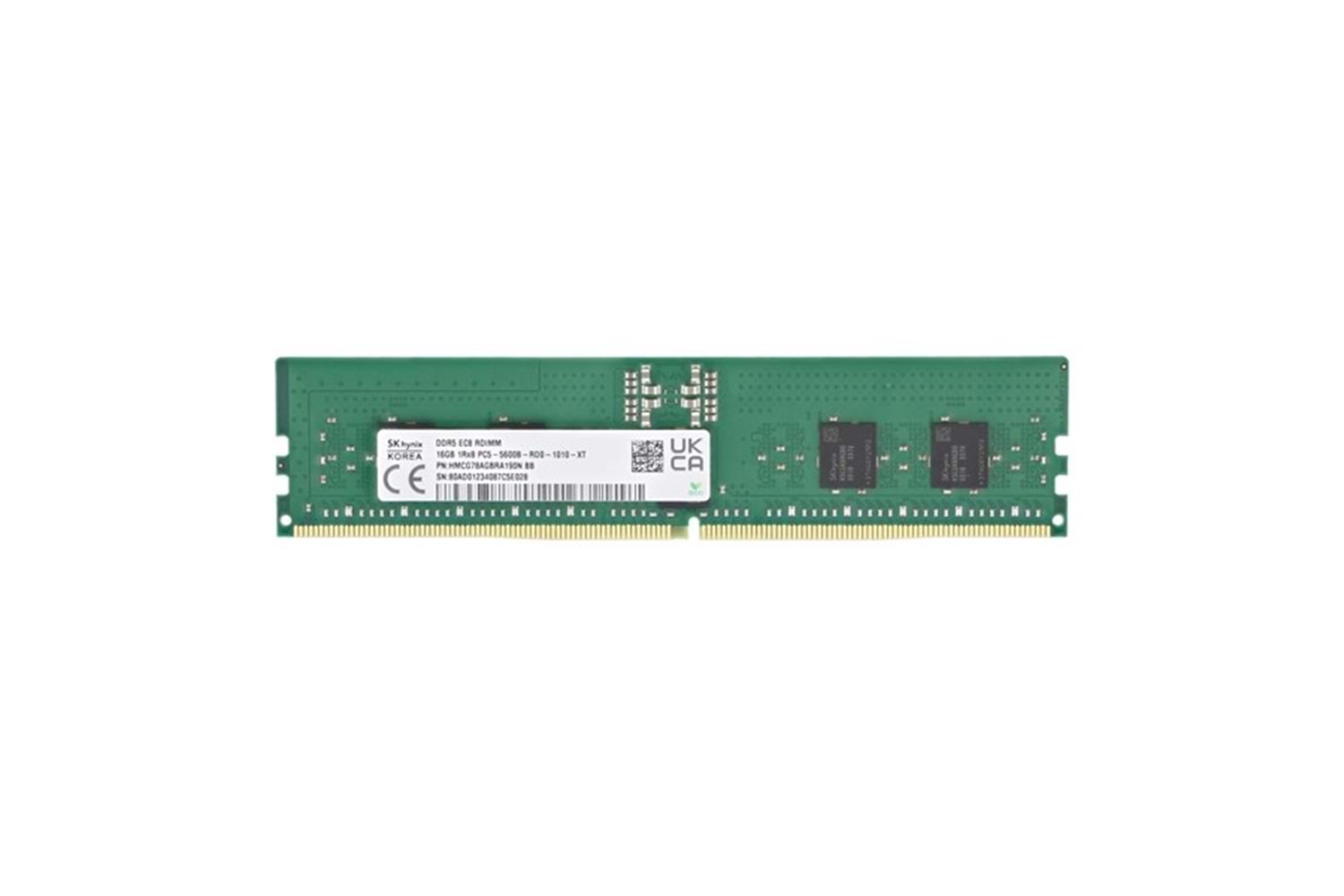 DELL DDR5 ECC RDIMM 16GB 5600MHz HMCG78AGBRA190N 2Rx8 Sunucu Ram
