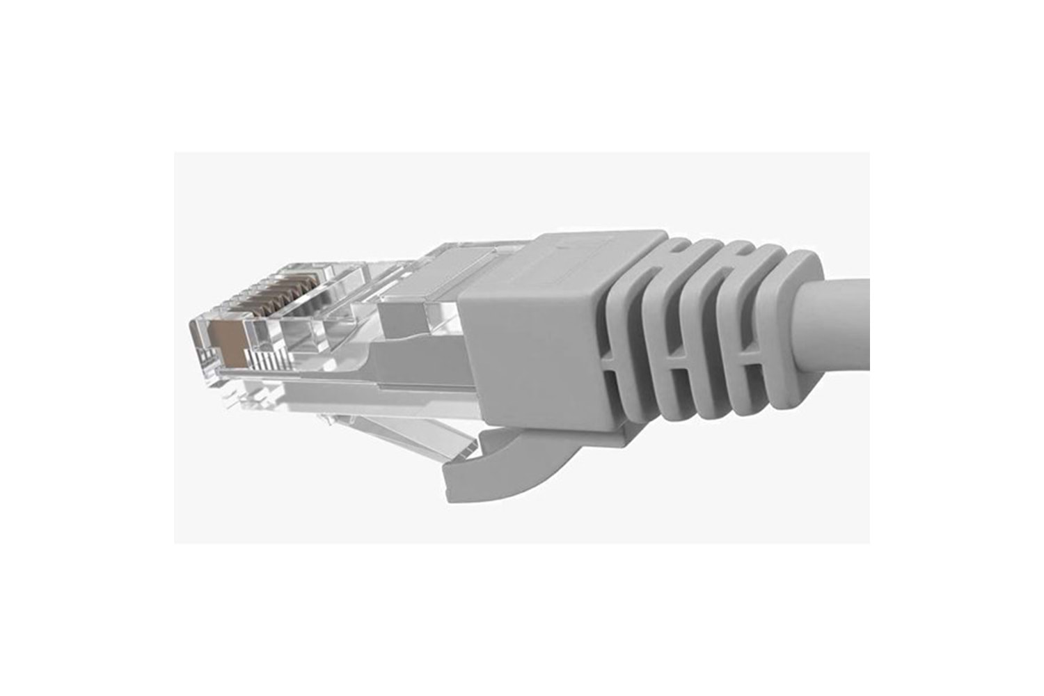 INCA 1m CAT6 Utp ICAT6-01TG Gri Patch Kablo
