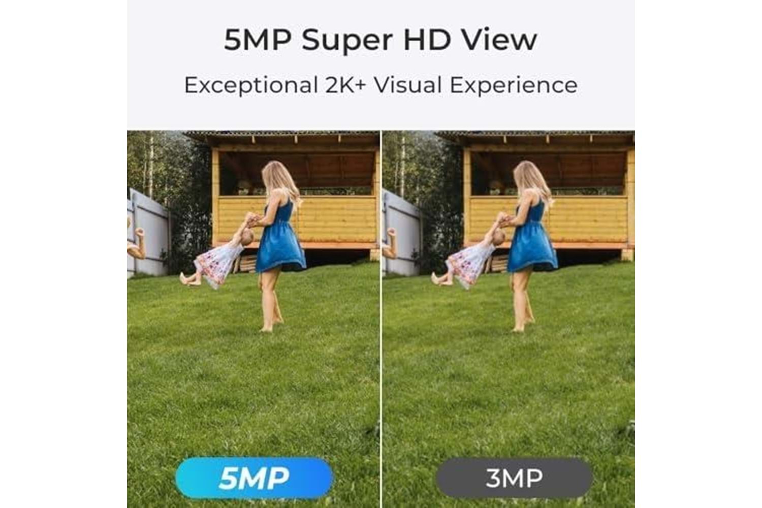 REOLINK 5MP DOME 2.8MM P324 IP Güvenlik Kamerası PoE IP67, Renkli