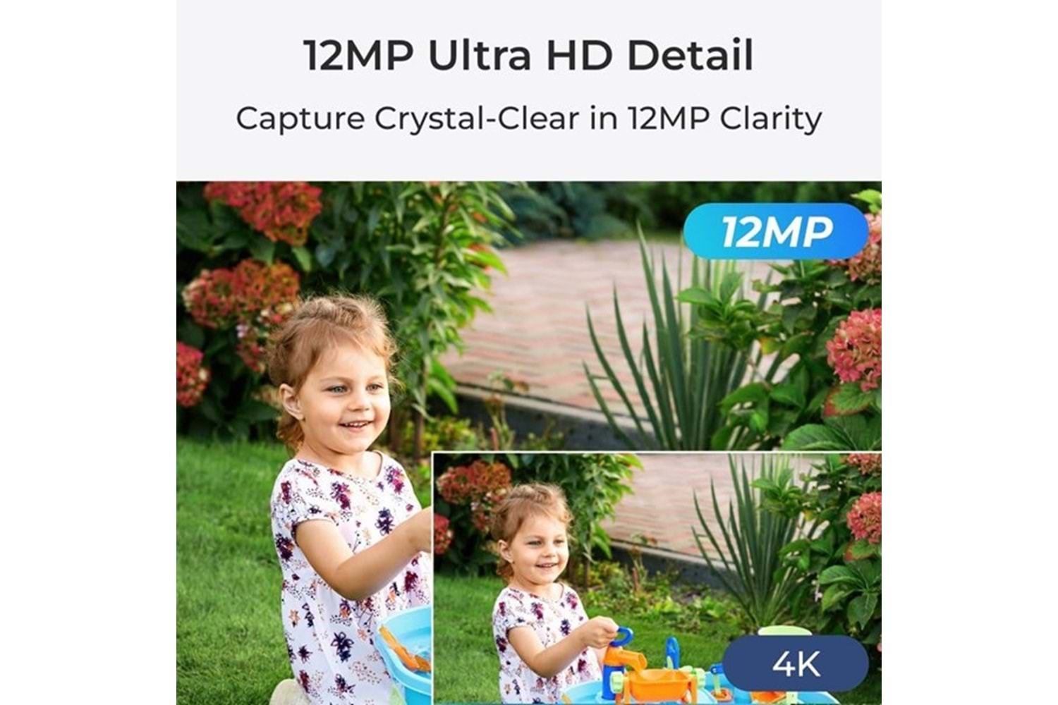 REOLINK 8MP DOME 2.8MM P334 IP Güvenlik Kamerası PoE IP67, Renkli