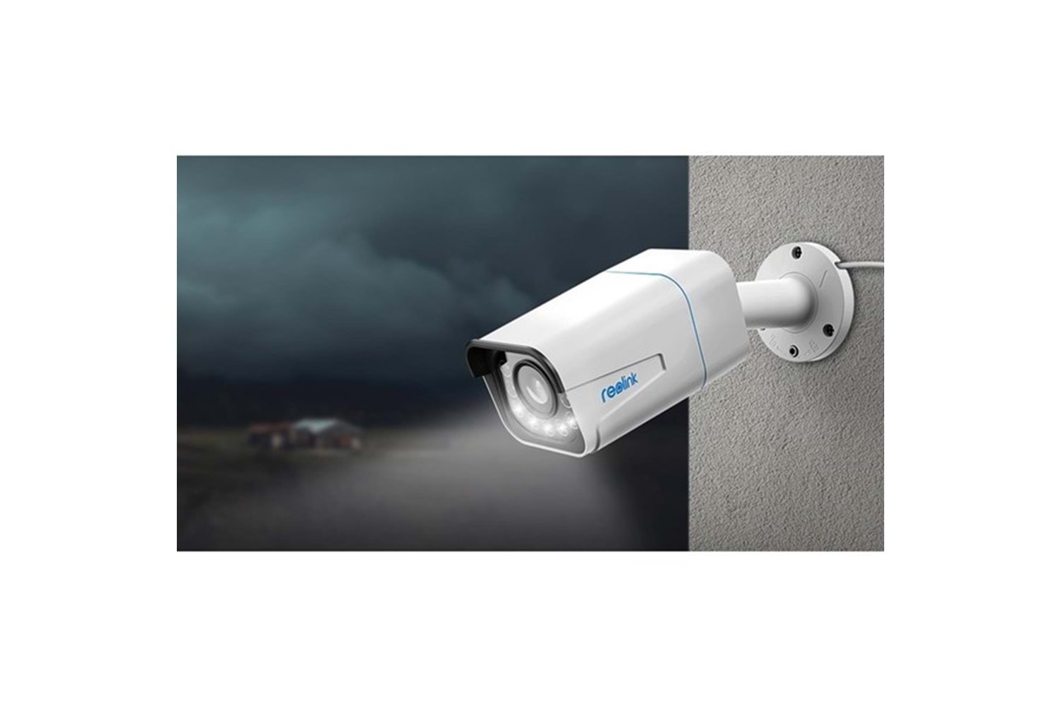 REOLINK 8MP BULLET Motorize 5x Zoom P430 IP Güvenlik Kamerası PoE IP67, Renkli