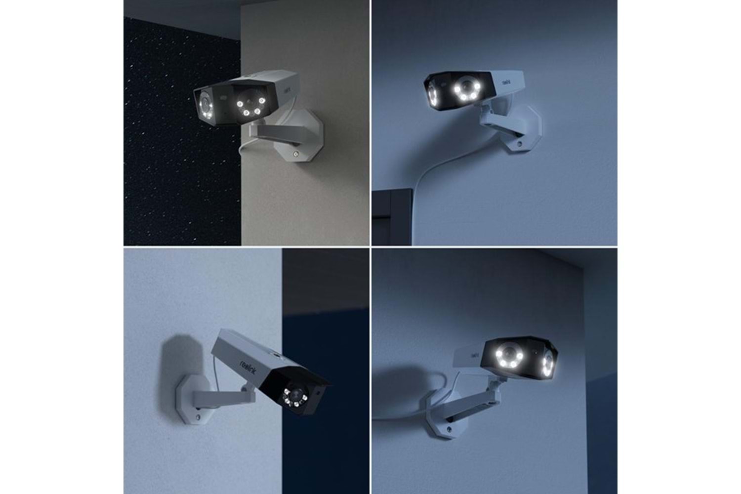 REOLINK 8MP PANORAMİK 3,2MM Duo 2 IP Güvenlik Kamerası PoE IP65, Renkli