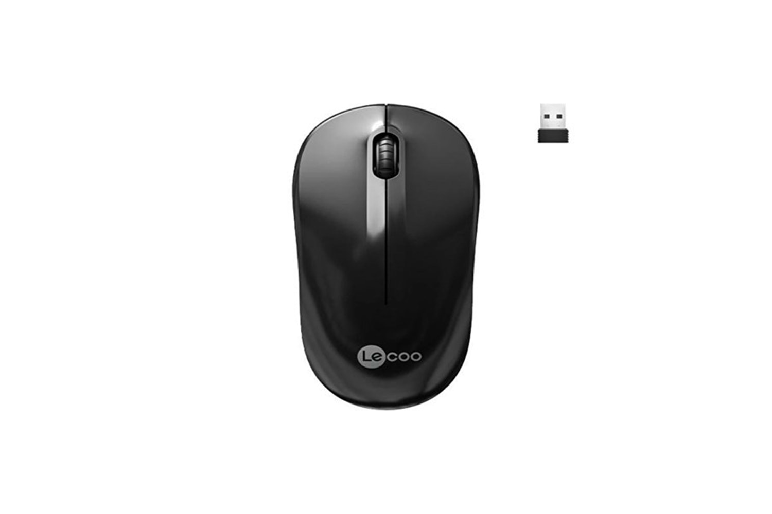 LENOVO LECOO Ws206 Kablosuz 1600dpi Optic Siyah Mouse