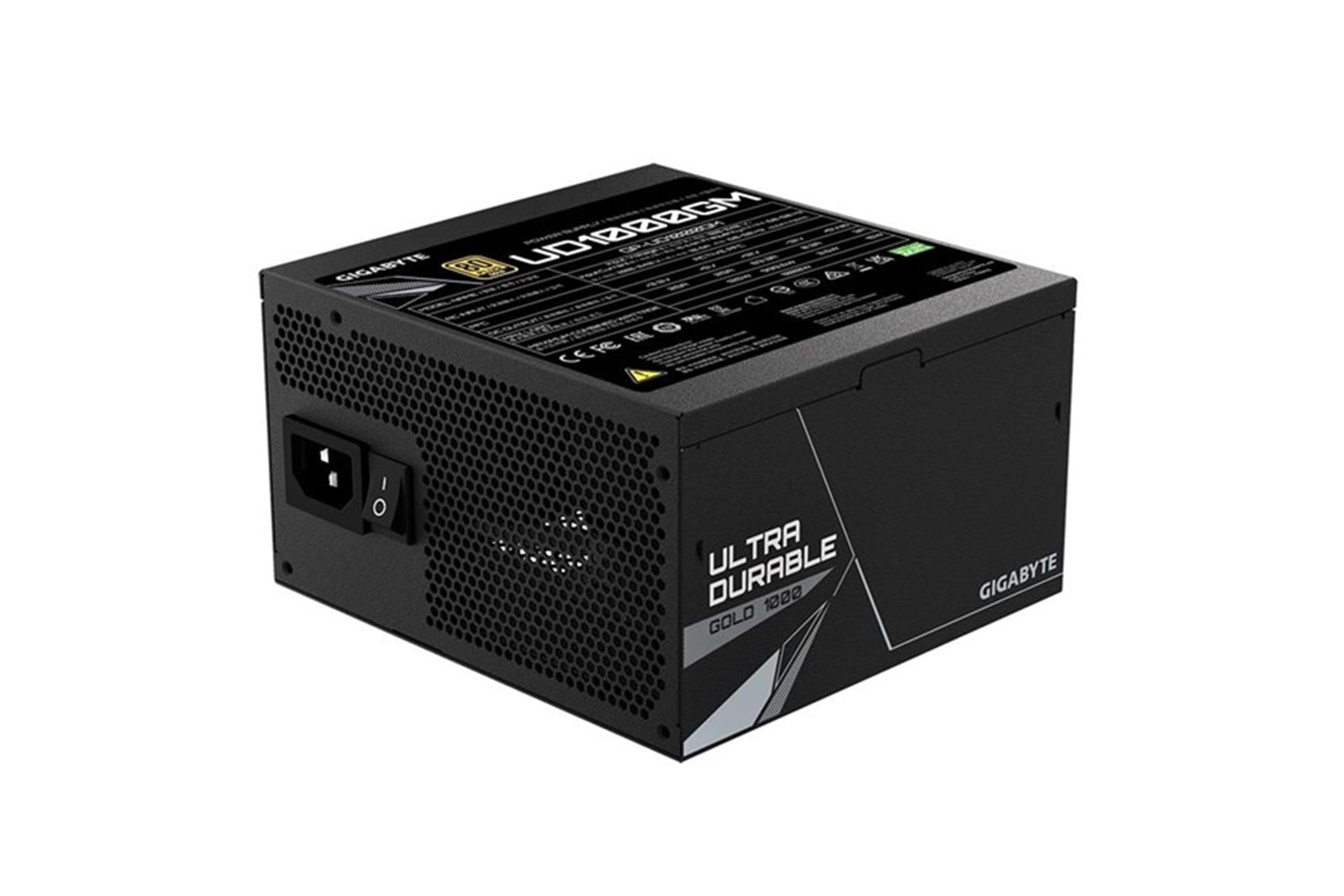 GIGABYTE 1000W 80+ GOLD GP-UD1000GM PG5 PCIE 5.0 Tam Modüler Power Supply