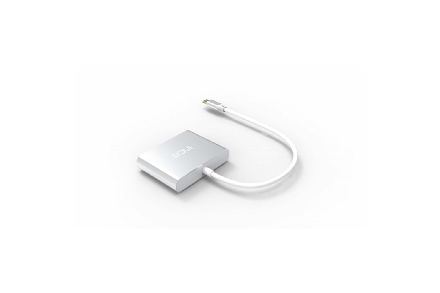 INCA ITPC-04TX 0.15metre TYPE-C - HDMI Görüntü Adaptörü Gümüş 100W