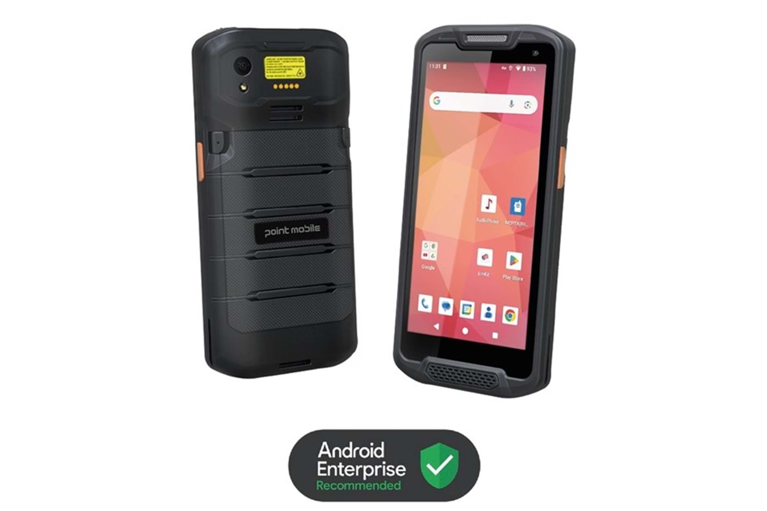 POINT MOBILE PM84 Wlan (2D) Karekod Android 13+ El Terminali 4GB RAM/64GB