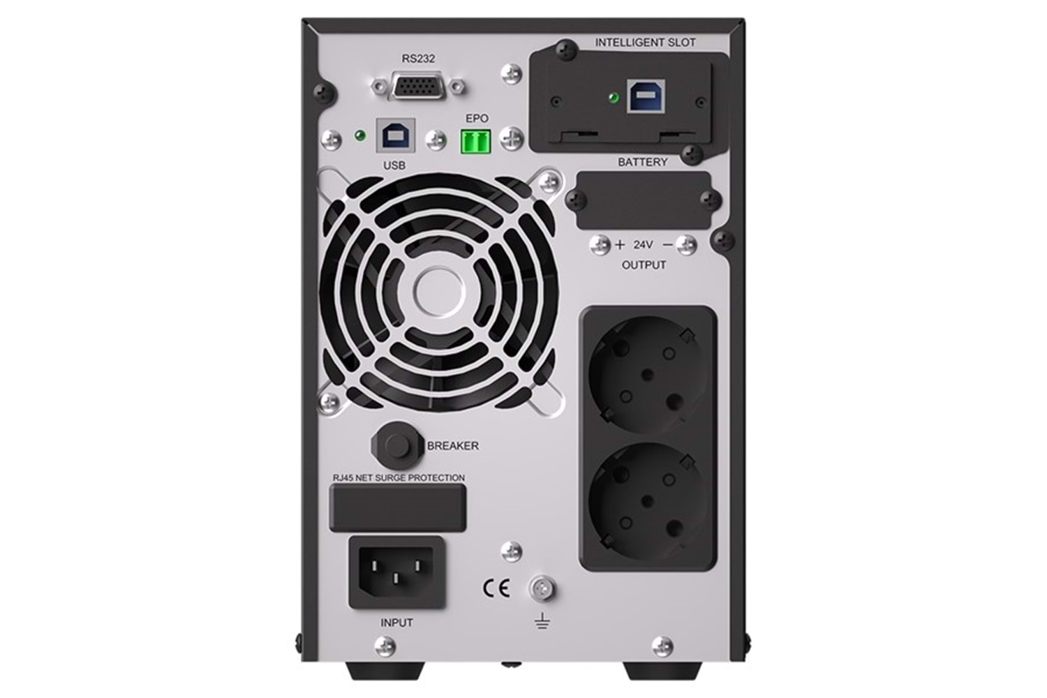 TESCOM 1KVA NEOLINE ONLINE 1/1F LCD EKRAN UPS 2x 12v 9amper