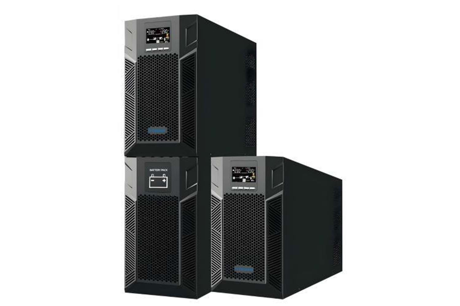 TESCOM 6KVA NEOLINE ONLINE 1/1F LCD EKRAN UPS 16x 12v 7amper