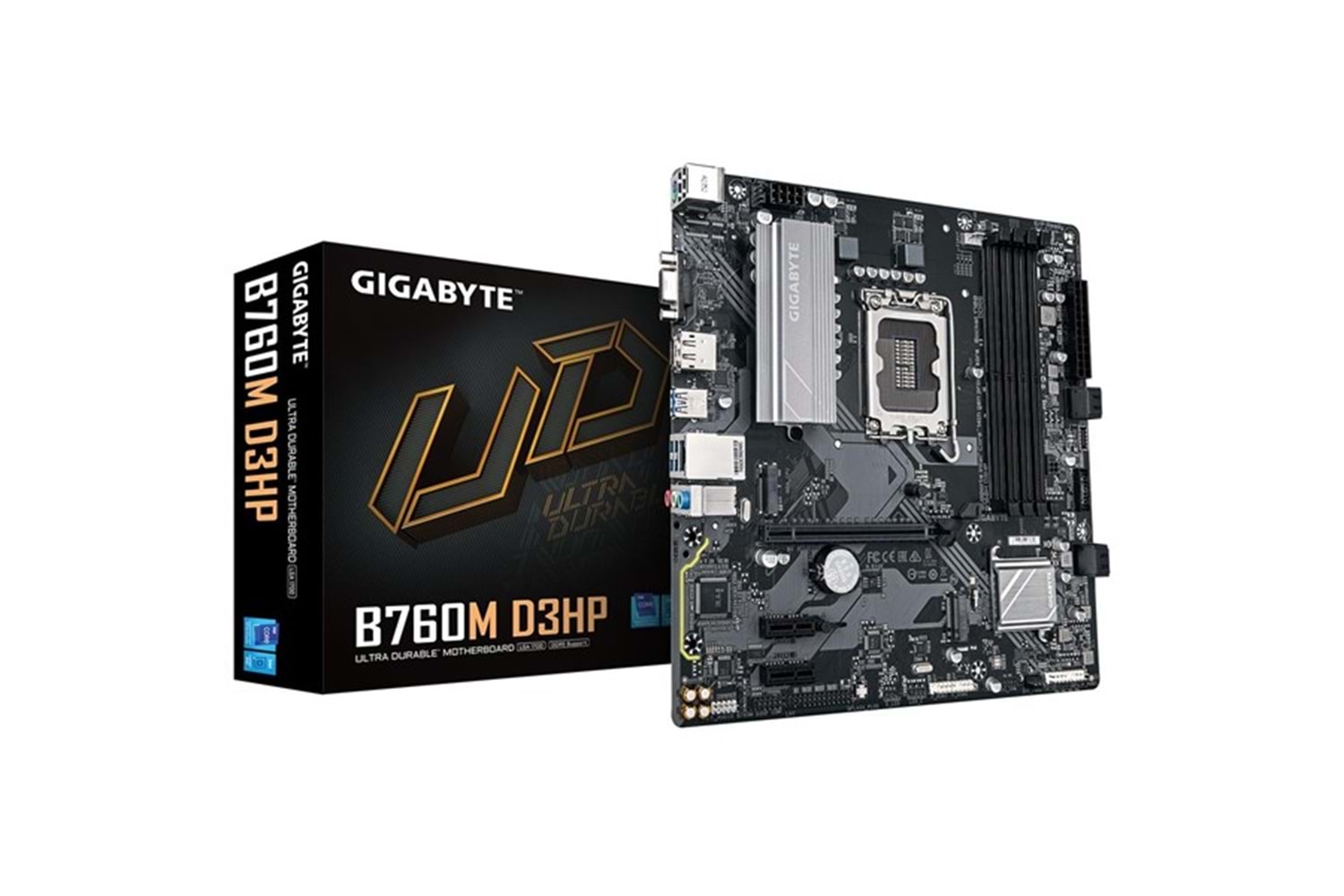 GIGABYTE B760M-D3HP DDR5 HDMI DP PCIE 4.0 1700p mATX