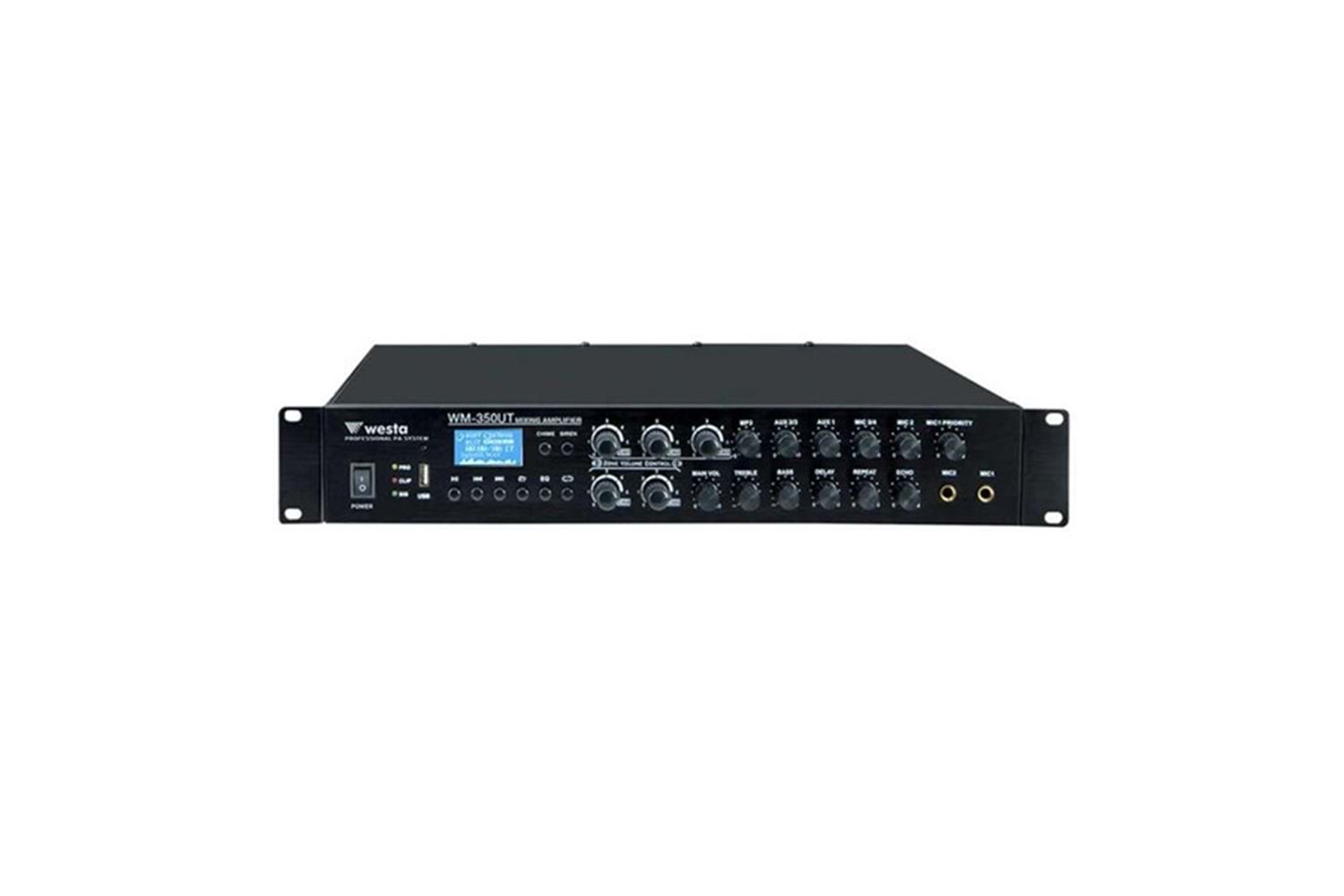 WESTA WM-350UT 6-bölgeli 350W MİKSER AMFİ 100V