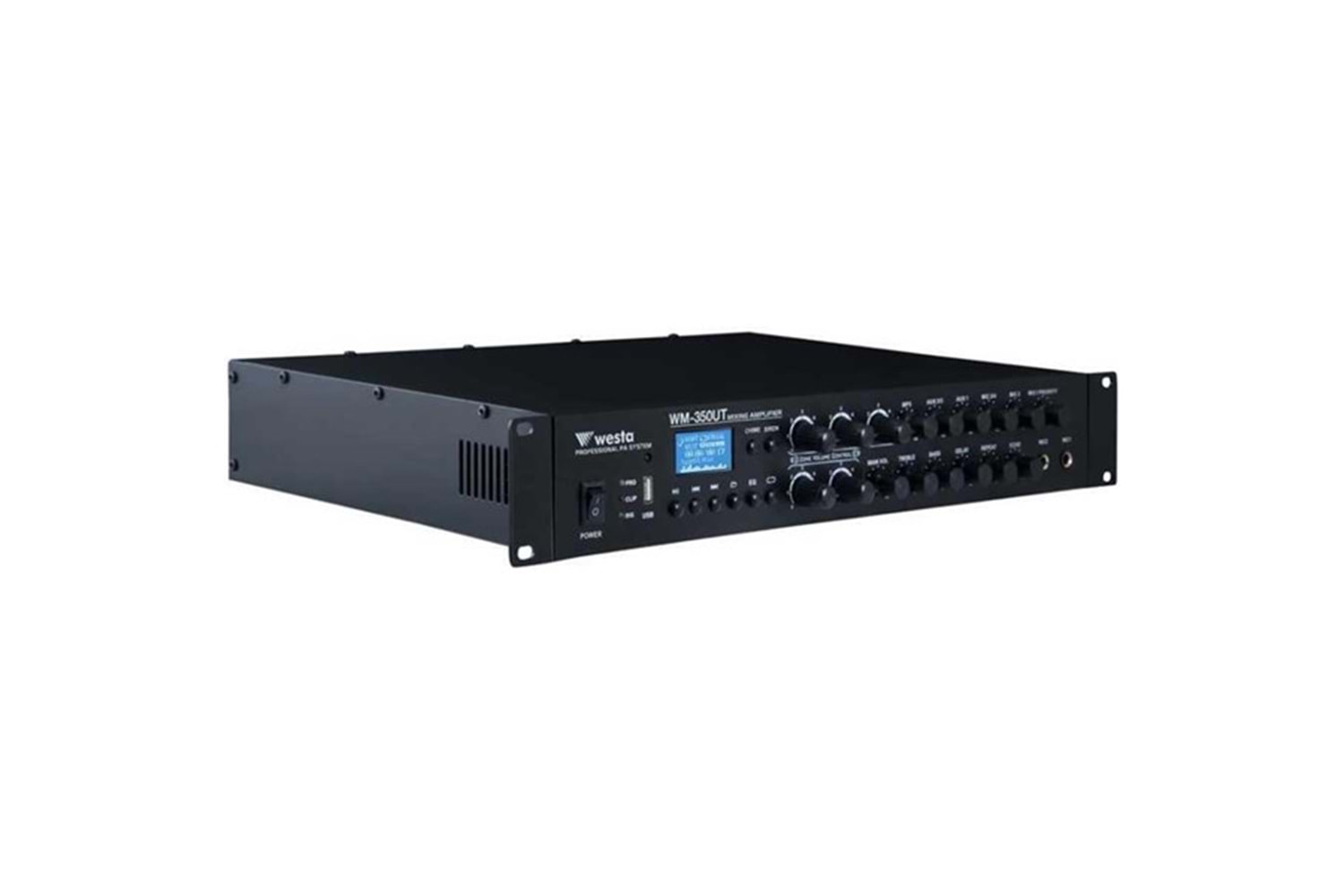 WESTA WM-350UT 6-bölgeli 350W MİKSER AMFİ 100V