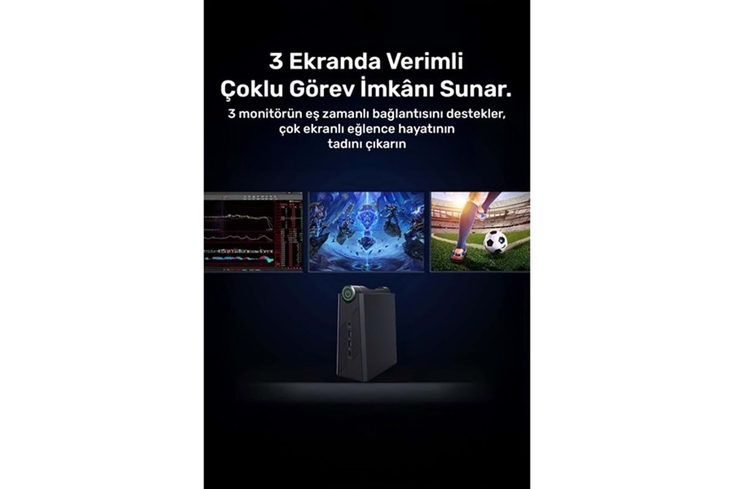 RAXIUS MP AM08 PRO R7 780M-845HS001 RYZEN 7 8845HS 8GB RAM 512GB NVME O/B UHD FDOS MINI PC