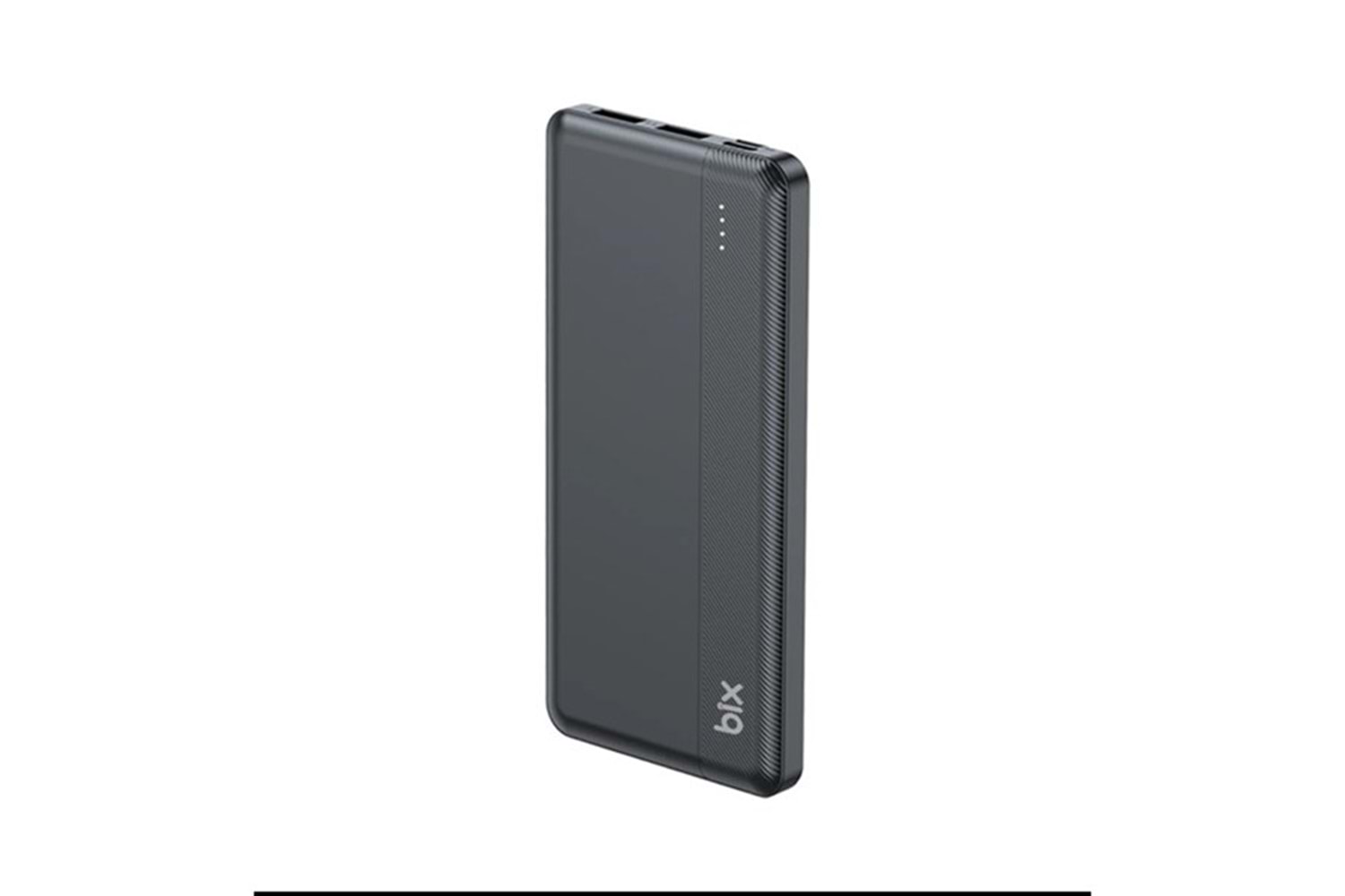 BİX 10000mAh BXPB108-BK 2x USB LED BİLDİRİMLİ Siyah POWERBANK