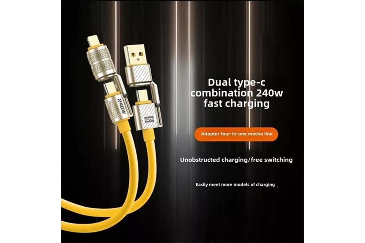 CODEGEN CDG-CNV88 Lightning 1.5 metre Şarj ve Data Kablosu 240W