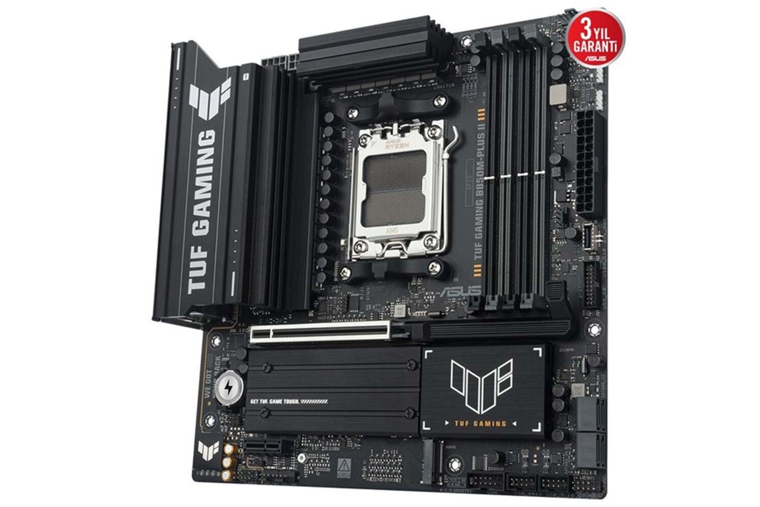 ASUS TUF GAMING B850M-PLUS II DDR5 HDMI DP PCIE 5.0 AM5 ATX