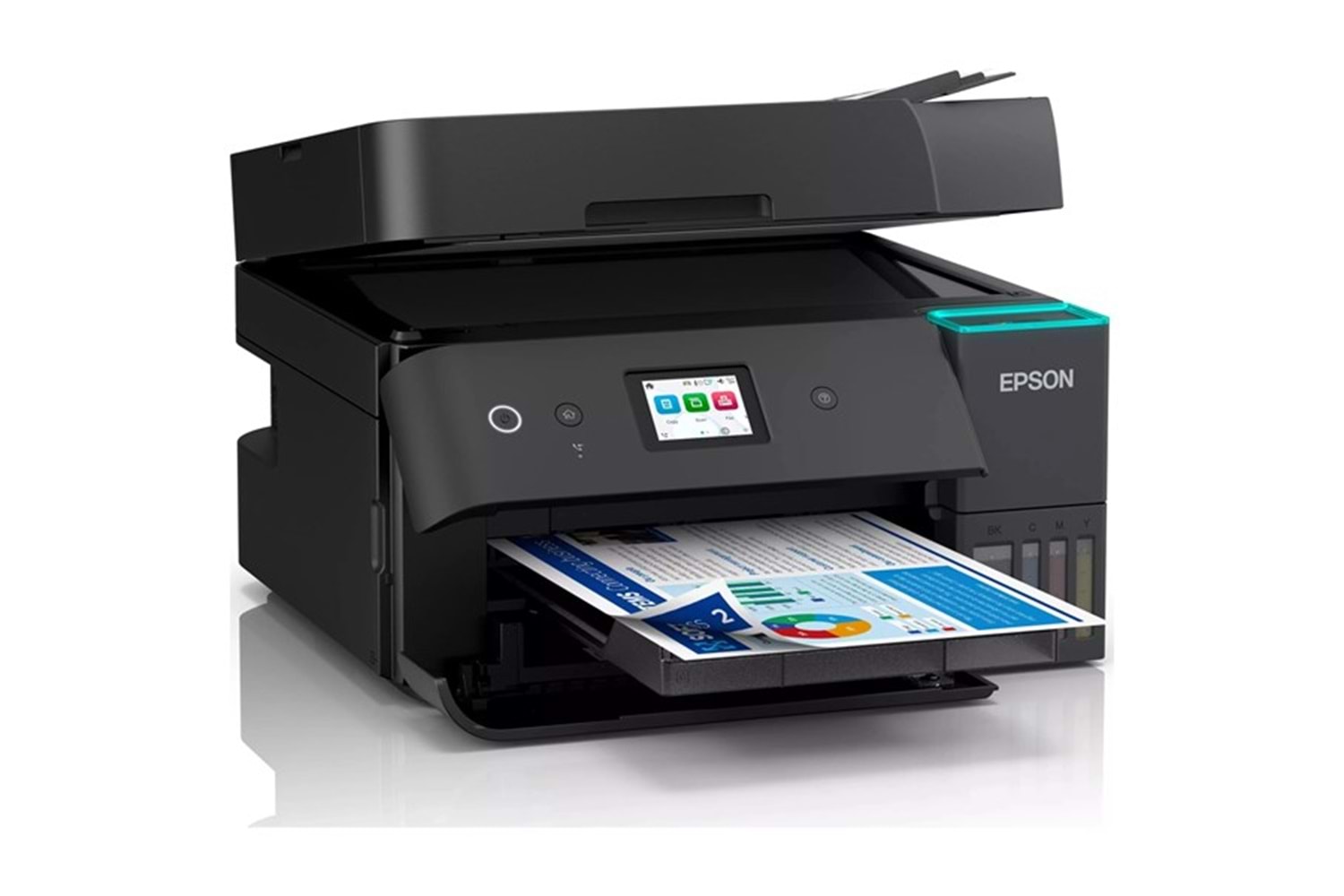 EPSON A4 Renkli EcoTank L6390 Çok Fonksiyonlu Tanklı Dublex Yazıcı Fax USB 2.0,Ethernet,Kablosuz