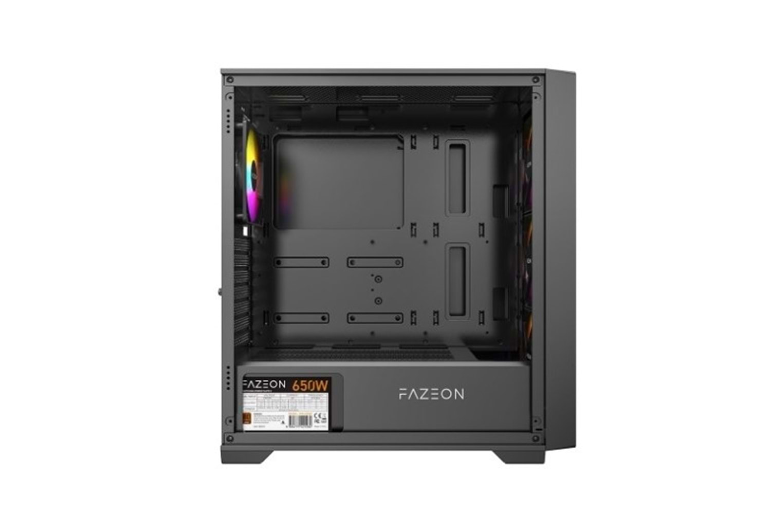 FAZEON 650W 80+ BRONZE F12 F12A650BBM Gaming Mid-Tower PC Kasası