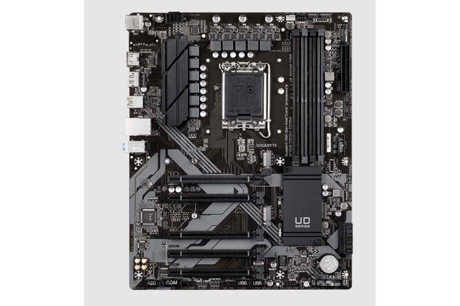 GIGABYTE B760 DS3H DDR4 HDMI TYPE-C DP PCIe 16X v4.0 1700p mATX 5-PCIE SLOT