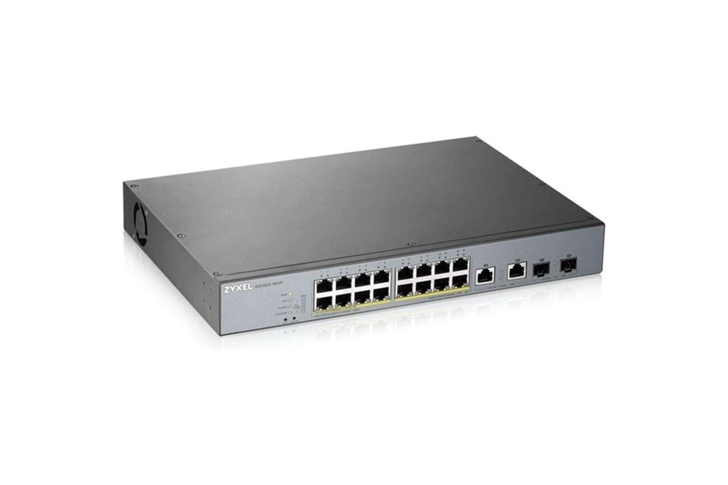 ZyXEL 16port PoE 250w GS1350-18HP GIGABIT 2X SFP Yönetilebilir Switch