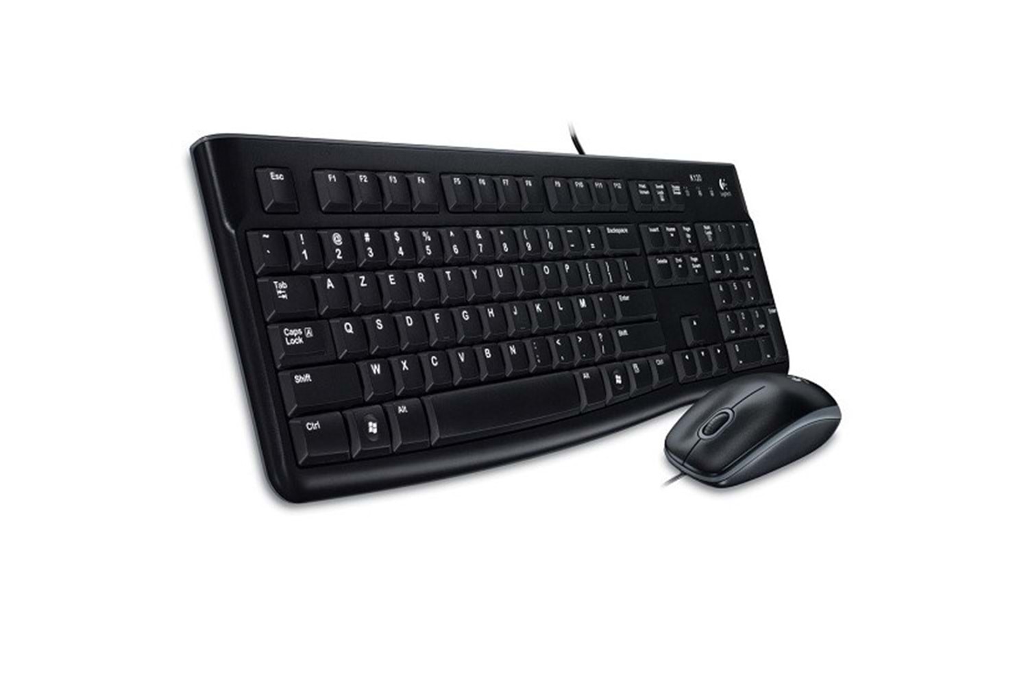 LOGITECH MK120 USB Q Trk Siyah Multimedya Klavye - Mouse Set 920-002560
