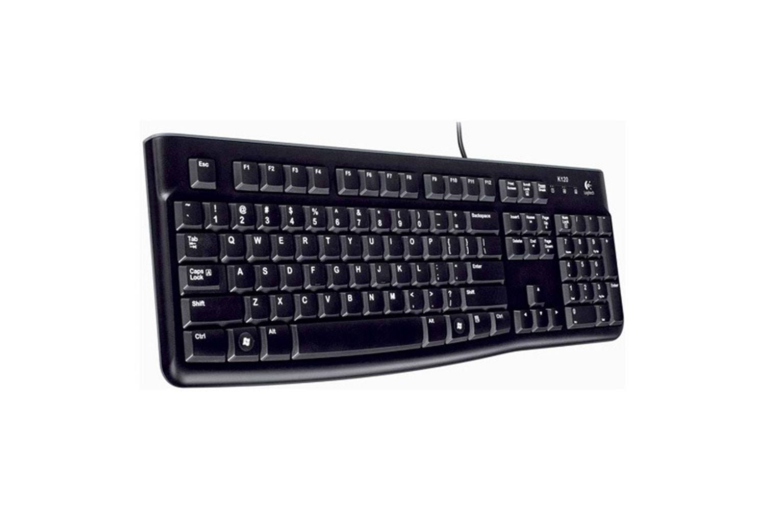 LOGITECH K120 USB Q Trk Siyah Standart Klavye 920-002505