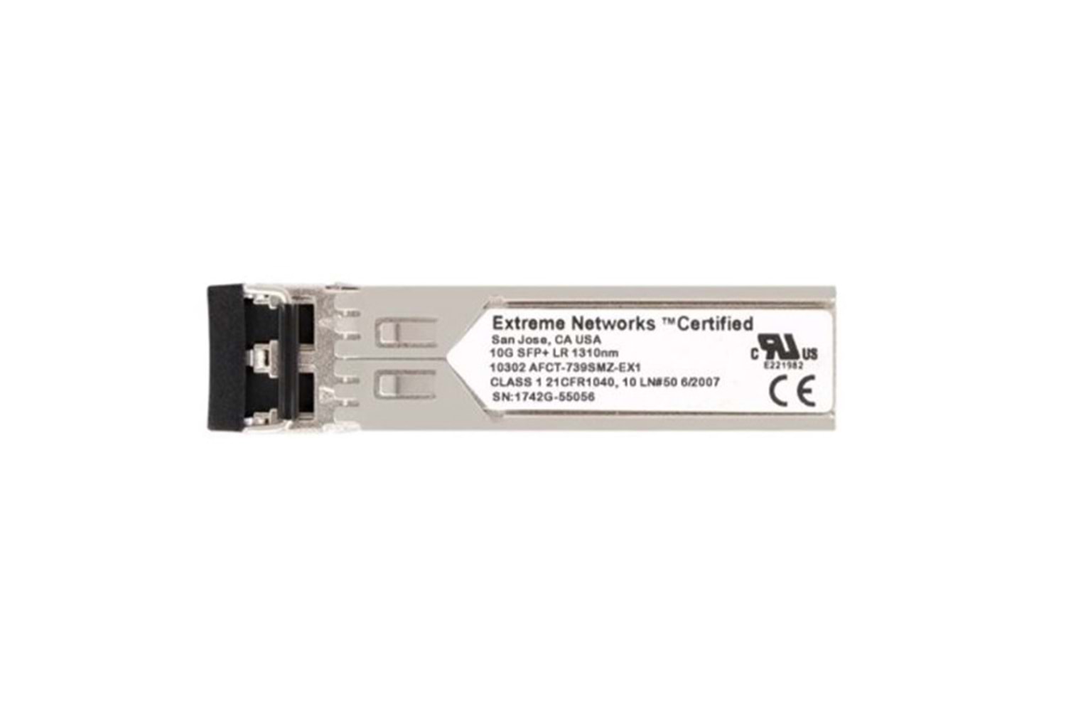 EXTREME NETWORK 10 Gigabit Ethernet Sfp+ Module 1310Nm Smf 10Km Link Lcconnector