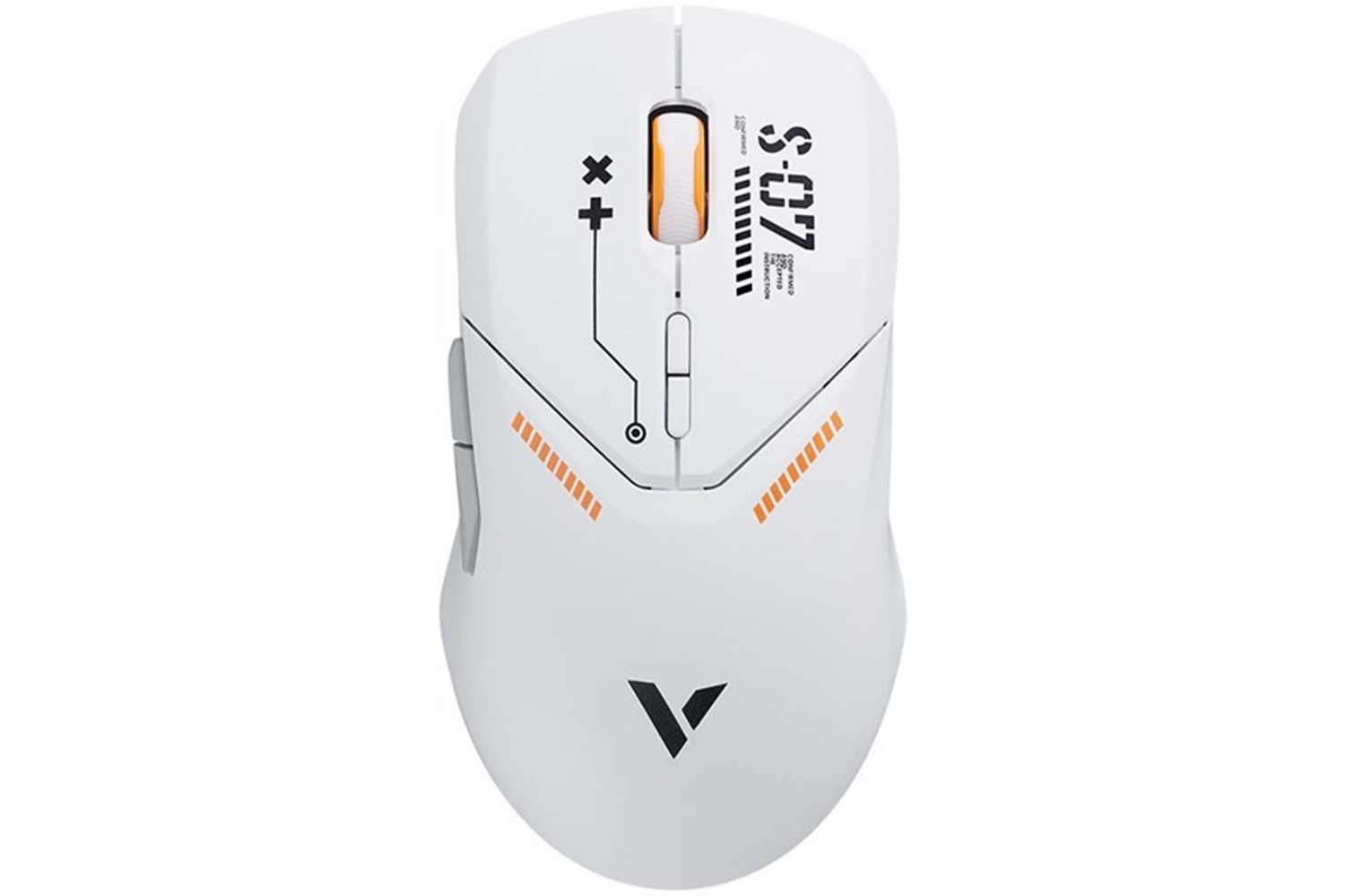 RAPOO VT9PRO 26000dpi Kablosuz Gaming Mouse White Orange