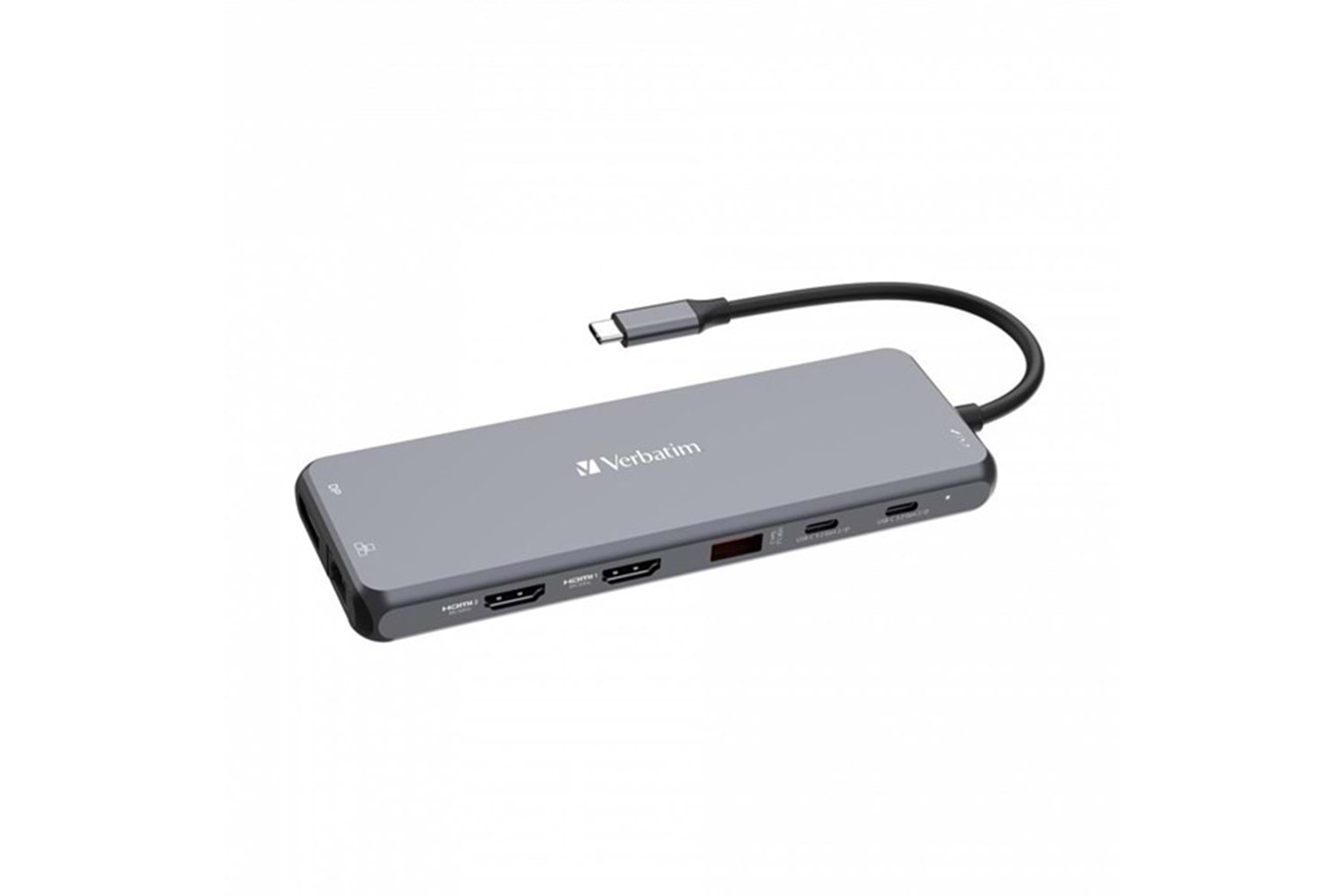 VERBATIM CMH-13 USB-C Pro Çok Bağlantı Noktalı Dock