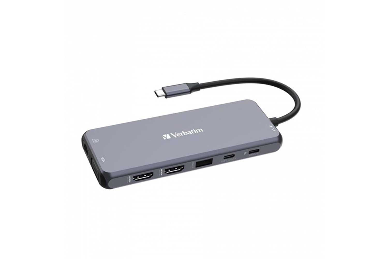 VERBATIM 14port CMH-14 USB-C Pro Çok Bağlantı Noktalı Dock