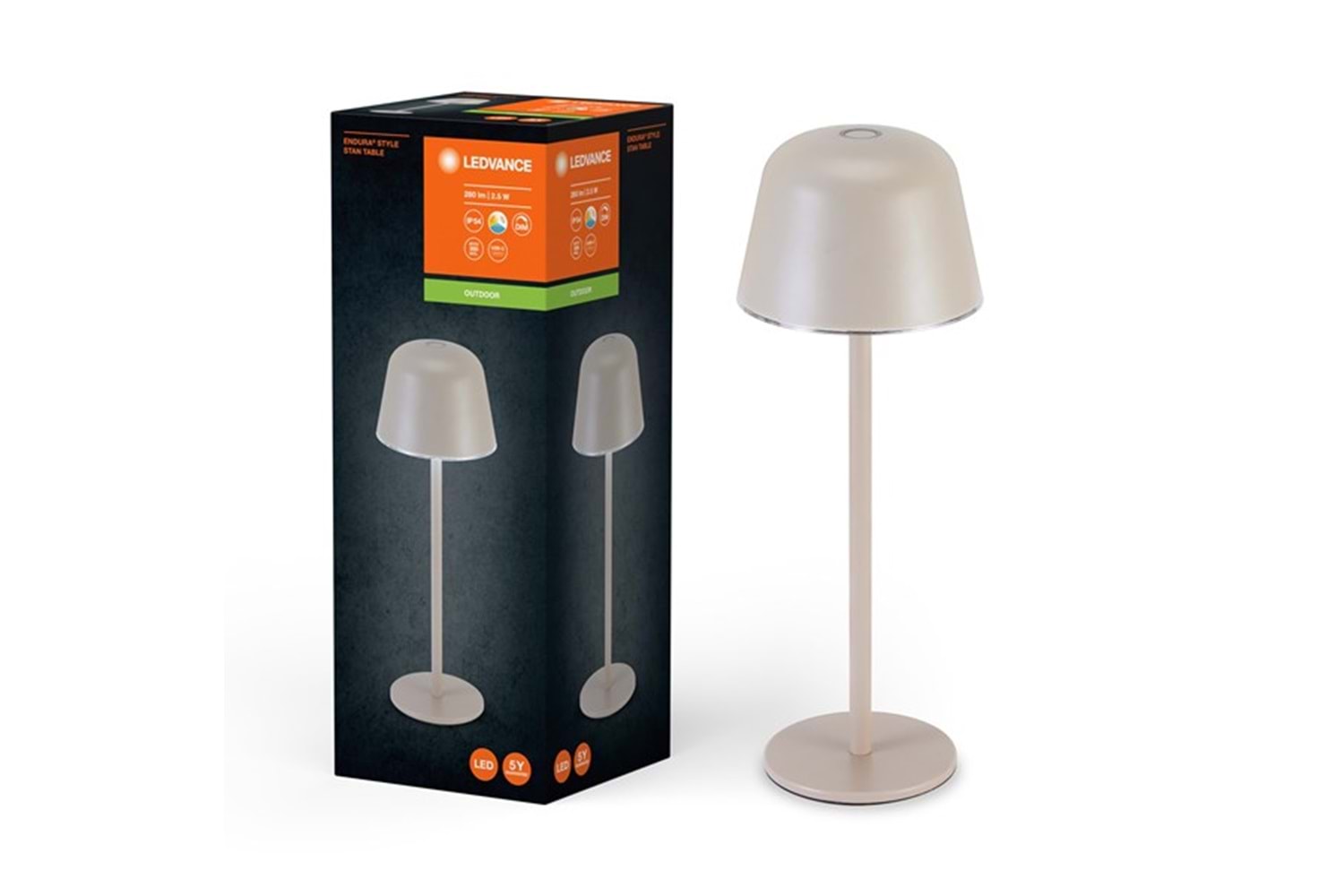 LEDVANCE Led Endura Masa Lambası Şarjlı Bej