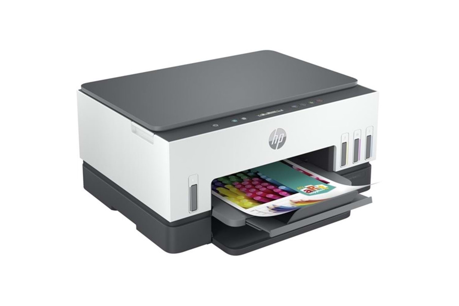 HP A4 SMART TANK 670 6UU48A Renkli Çok Fonksiyonlu Tanklı Dublex Yazıcı Usb,Kablosuz