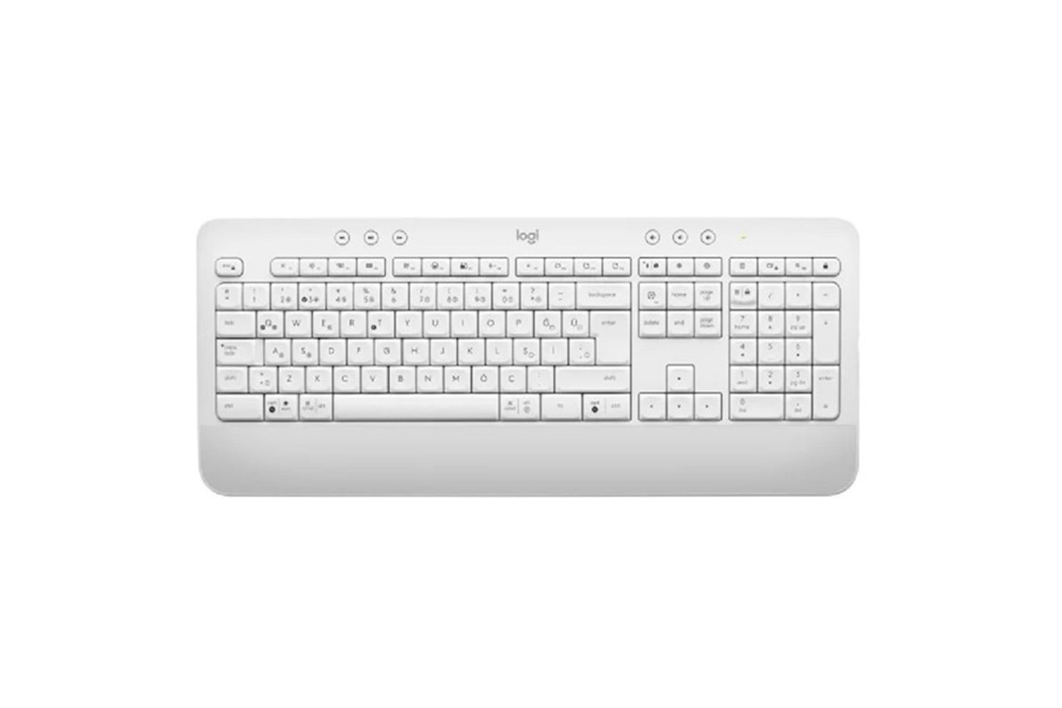 LOGITECH Q SIGNATURE 920-010973 Kablosuz Beyaz Klavye