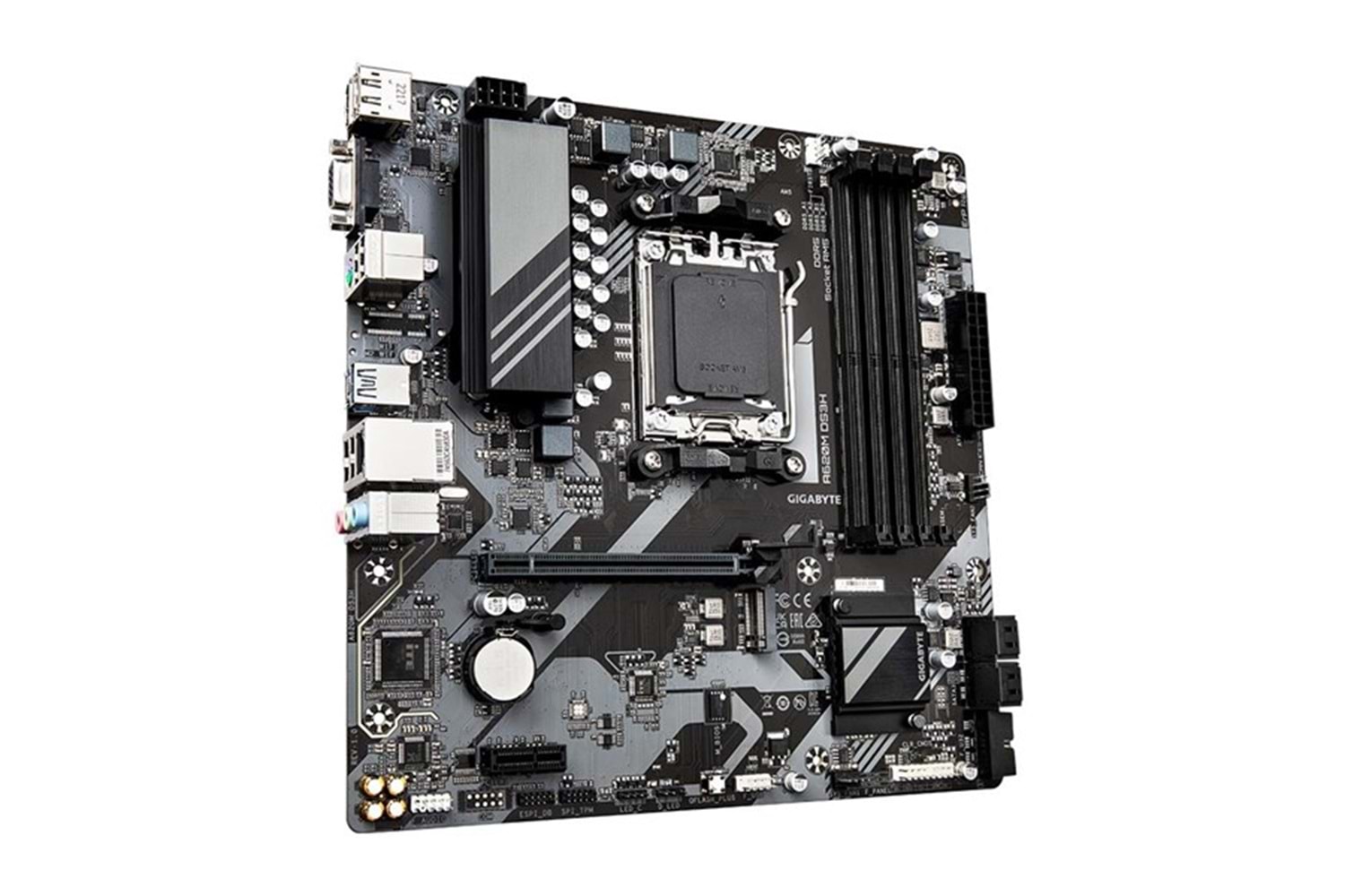 GIGABYTE A620M-DS3H DDR5 HDMI DP PCIe 16X v4.0 AM5 mATX
