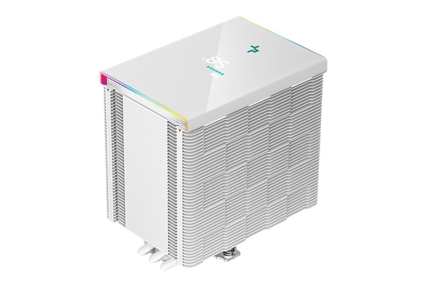 DEEPCOOL AK500 DIGITAL Hava Soğutmalı AM5-1700p İşlemci Fanı Beyaz
