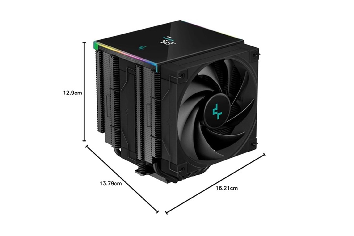 DEEPCOOL AK620 DIGITAL PRO AM5-1851P HAVA SOĞUTMALI DUAL İŞLEMCİ FANI