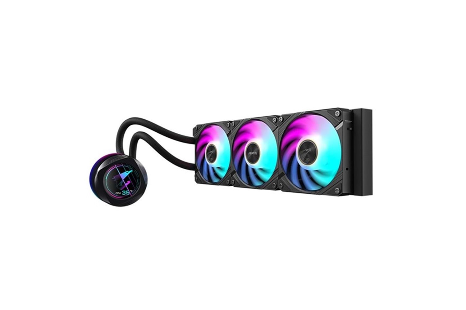 GIGABYTE 360MM AORUS WATERFORCE X II 360 RGB AM5-1700P SIVI SOĞUTMALI İŞLEMCİ FANI