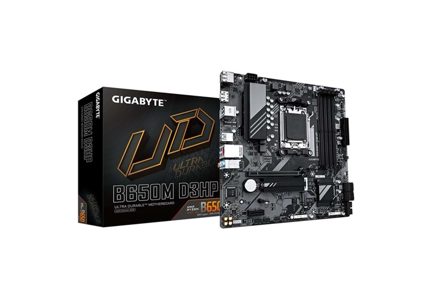GIGABYTE B650M-D3HP DDR5 HDMI-DP PCIE 4.0 AM5 MATX