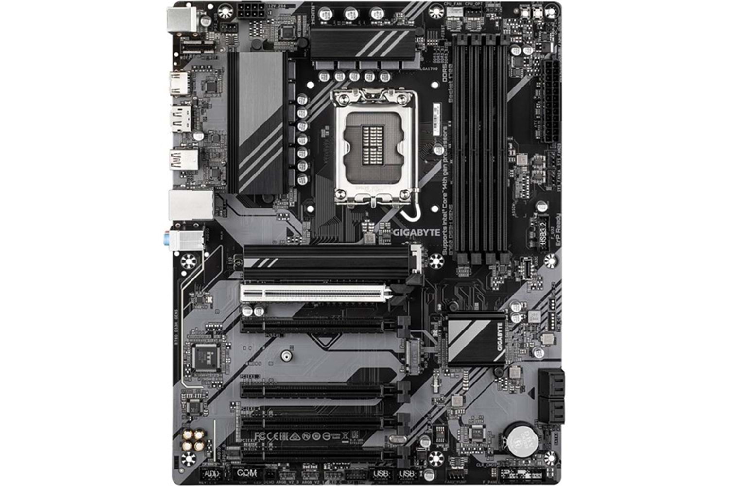 GIGABYTE B760 DS3H GEN5 DDR5 HDMI-DP TYPEC PCIE 5.0 1700P ATX 5-PCI SLOT