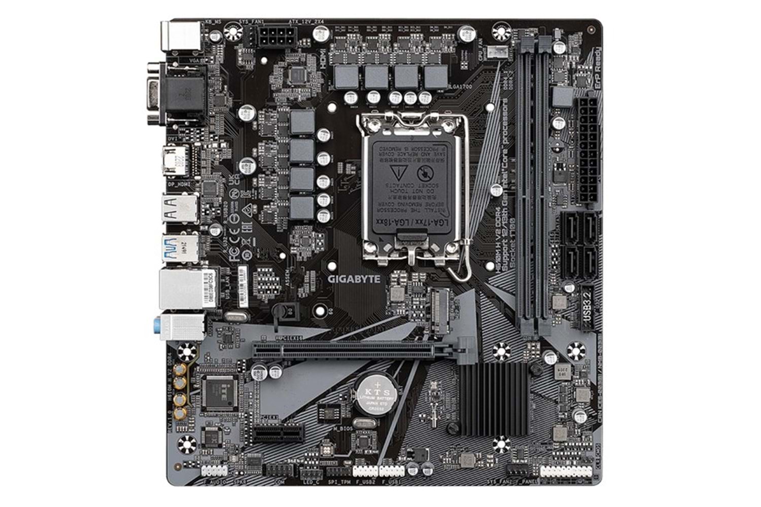 GIGABYTE B760M-H DDR4 HDMI PCIE 4.0 1700P MATX