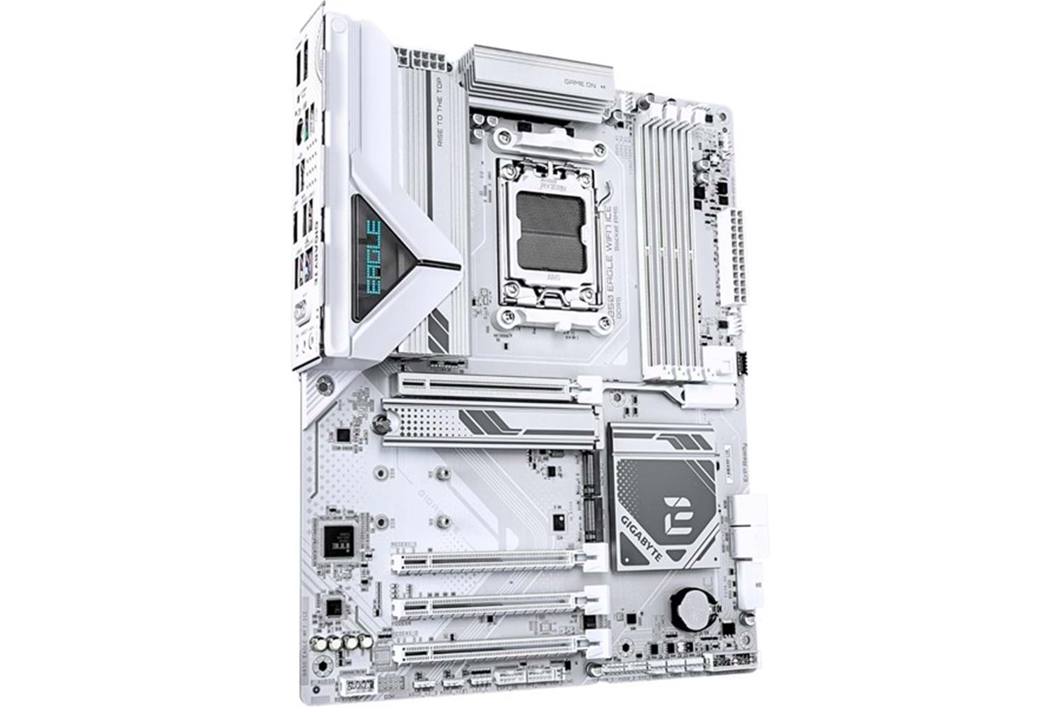 GIGABYTE B850 EAGLE WIFI7 ICE DDR5 HDMI-DP TYPEC PCIE 5.0 AM5 ATX BEYAZ